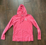 Disney Cruise Line Set Sail Long Sleeve Hooded T-Shirt Pink size Small Photo 0