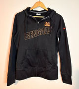 Nike NFL Apparel Thermafit Cincinnati Bengals Full Zip Hoodie Sweatshirt Sz M Photo 0