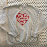 Faded moon Crewneck Gray Size L Photo 0