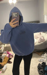 White fox hoodie  Photo 0