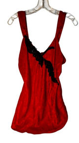 VTG Y2K Victoria's Secret Gold Label Hot Pink & Black Slip Dress Sz S Photo 0