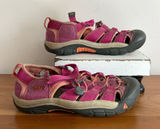 Keen Newport H2 Pink Purple Hiking Water Sandals Women 5 Big Kids 3 1014267‎ Photo 0