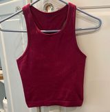 Lululemon Athletica Ebb To Street Cropped Racerback Tank Size 4 Photo 0