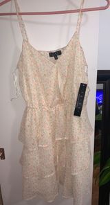 Trixxi Clothing Company White Floral Dress Photo 0