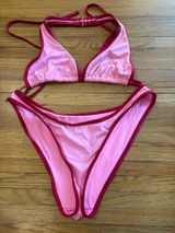 Frankies Bikinis PINK set Photo 0