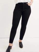 Madewell 10” High Rise Black Skinny Stretchy Jeans Pants 28 Photo 0