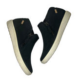 ECCO Soft 7 Tred Zip Booties Black Nubuck Leather High‎ Top Sneakers 430243 Photo 0