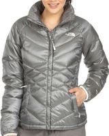 The North Face 550 Aconcagua Jacket Down Puffer Winter Snow Zip Up Pache Gray M Photo 0