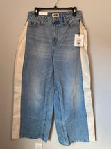 New KBB by Kahlana Medium Wash Wide Leg Jeans Women’s Size 4 Photo 0