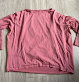 lululemon athletica Rose Pink Long-Sleeve Boatneck Top Photo 0