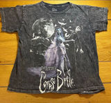 Tim Burton Corpse Bride xs acid wash t shirt oversized Photo 0