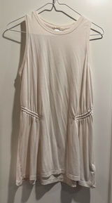 Athleta Air Out Cinch Tank‎ In Off White Size S Photo 0