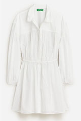 J Crew Tie-front beach shirt in cotton voile Photo 0