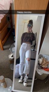 Abercrombie High-Rise Jeans Straight Photo 0