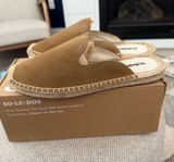 Soludos Womens Espadrilles The Smoking Mule Miel Brown 6 - 6.5 New Photo 0