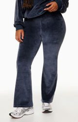 TNA‎ Women’s Blue Sommer Velour Pant Velour Flare Pants Size XL Photo 0