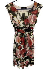 Appropriate‎ Behavior Floral MIDI Dress Size Small Wedding Guest Date Night Photo 0