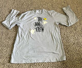 Macy's Family PJs Women's Gray "The Boo Crew" Long Sleeve Tee Size Large Photo 0