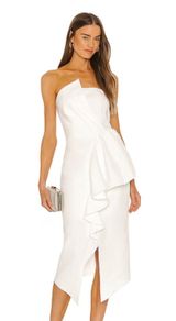 White Rehearsal Dress Photo 0