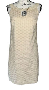 White House Black Market tan dress‎ Photo 0