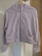 Lululemon Athletica Lavender Zip-Up Scuba Hoodie Photo 0