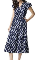 J.Crew Factory Printed Dress Photo 0