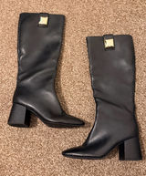 Black heeled boots Photo 0