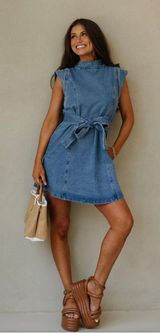 Jean Dress These Three Boutique Photo 0