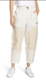 Nike Sportswear Swoosh Woven‎ Pants in Phantom/Sanddrift/Black Size XS Photo 0
