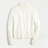 J. Crew Wool Blend Ruffle Neck Sweater Photo 0