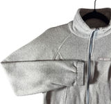 322 | Columbia Sportswear Womens XS Full Zip Fleece Jacket Gray Oatmeal‎ Heather Photo 0