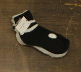 Cuddl Duds 3-Pack Womens Fuzzy Lounge Ankle Socks Black / Gray / White 4-10 Photo 0