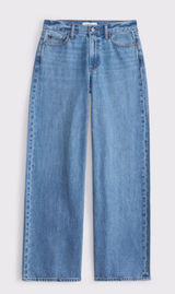 Abercrombie Low Rise Ultra Loose Jeans Photo 0