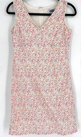 Vintage Y2K‎ Old Navy Ditzy Floral Micro Floral Shift Dress Coquette Size 1 XS Photo 0