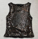 SHEIN Women's Black Crop-top Photo 0