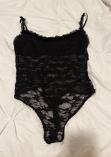 Lace bodysuit Black Photo 0