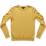 Banana Republic Forever Sweater Womens Small‎ Yellow Cotton Rayon Crew Neck S22 Photo 0