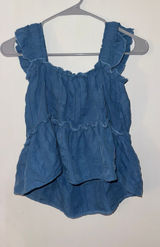 Blue tank top Photo 0