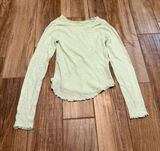 Free People We the Free Be My Baby Long Sleeve Top Photo 0
