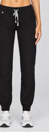 FIGS Zamora Jogger Scrub Pants Size M Black Technical Collection W1ASW2005 Photo 0