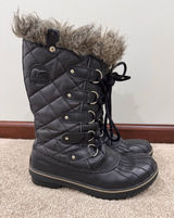 Sorel Tofino II Waterproof Insulated Lace Faux Fur Winter Boots Women Size 8.5 Photo 0