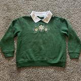 Vintage Hasting-smith Women's Holidays Christmas Green Sweatshirt Photo 0