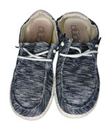 Hey Dude Shoes Womens Sz 11 Wendy Sox Gray Slip On Mocs Sneakers Fabric Flats Photo 0
