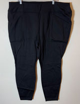 Carhartt Fitted 2X Black Utility Work Pants Women's‎ Short Stretch Pocket Photo 0