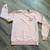 Sewing Down South, Charleston South Carolina Pull Over Sweatshirt Pink Nice Guy Photo 0