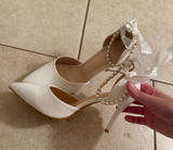 Pear heels White Size 8 Photo 0