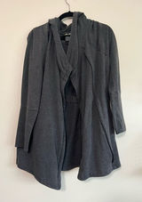 The North Face Women’s Draped Open-Front Hooded Cardigan Jacket Size XL Photo 0