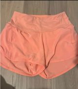 Lululemon Coral Speed Up Shorts 4" Photo 0