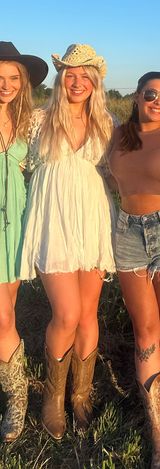 White Boho Dress Photo 0