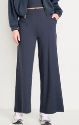 Old Navy High Waisted Power Soft Trouser Pants in Dusk Navy Photo 0
